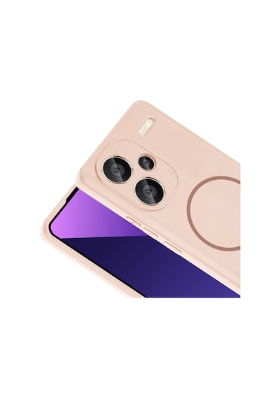 Xiaomi Redmi Note 13 Pro Plus 5g Kılıf Magsafe Destekli Kamera Korumalı Yumuşak Silikon Pazarplus Lacivert