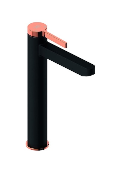 Gpd Gildo Set Üstü Lavabo Bataryası Siyah Rose Msl165-S-R