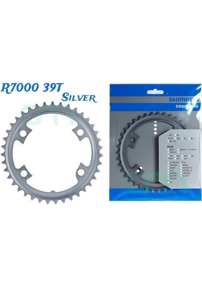 Shimano Aynakol Dişli 39t-mw Fc-r7000 Silver Siyah
