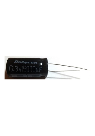 10Adet 15000Uf 6.3V 105 Derece Rubycon Kondansatör Ses 15Mf