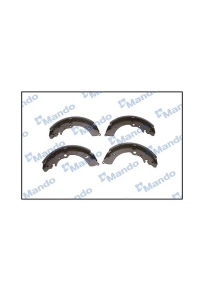 Mando Rmlp07 Isuzu D Max 02 12 Arka Fren Balata Pabuç 8973682530