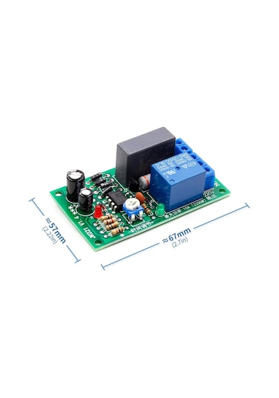 Motorobit Ac 220V 0-200 Saniye Gecikmeli Zaman Rölesi