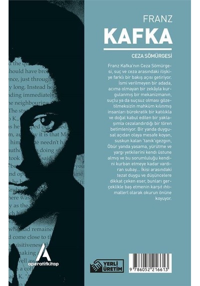 Ceza Sömürgesi - Franz Kafka - Aperatif Kitap Yayınları