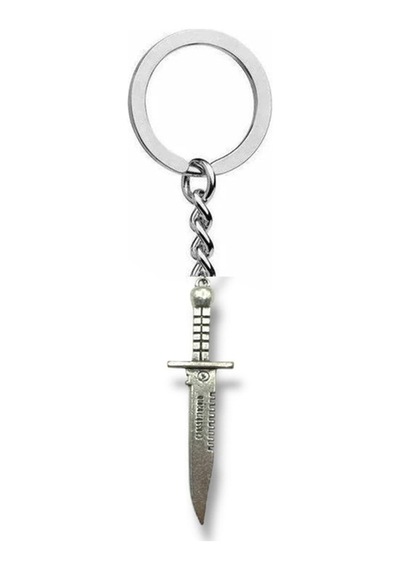 Bıçak Figürlü Anahtarlık Zamak Metal Unisex Aksesuar