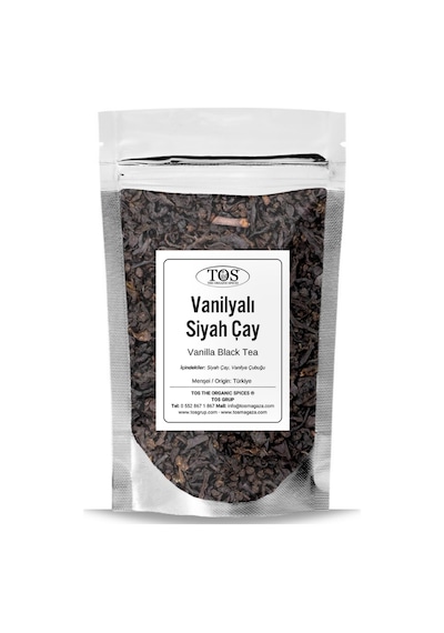 Tos The Organic Spices Vanilyalı Siyah Çay 40 G
