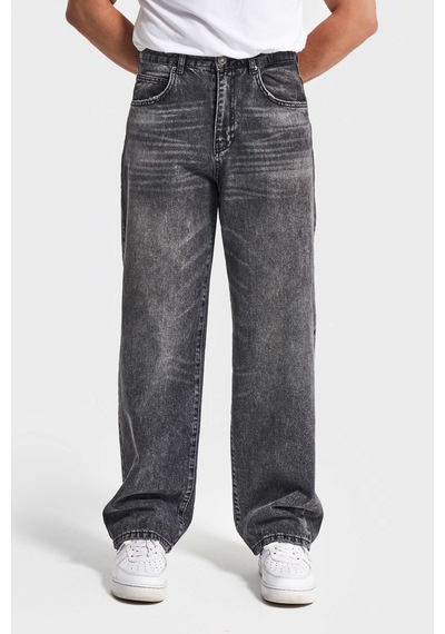 Itsbasic Erkek Koyu Füme Renk 4w5-14 Tt25 Relaxed Baggy Fit İç Boy 80cm Rahat Kesim %100 Koton Denim Jean Itsbasic Erkek Koyu Füme Renk 4w5-14 Tt25 Relaxed Baggy Fit İç Boy 80cm Rahat Kesim %100 Koton Denim Jean