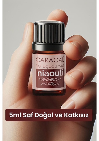 Caracal %100 Saf Nioli Yağı 5ml Niaouli Yağı 5 ML