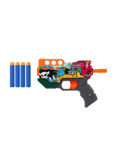 Desenli Dart Atan Tabanca 4 Lü -mga
