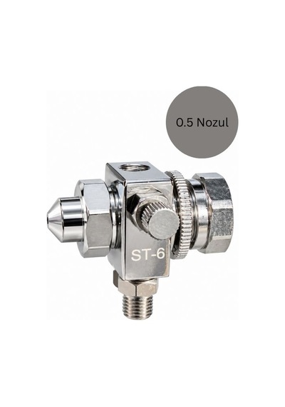 St-6 Otomatik Sprey Tabancası 0.5 Mm Nozul Pnömatik Sıvı Ve Boya Püskürtücü - 695099