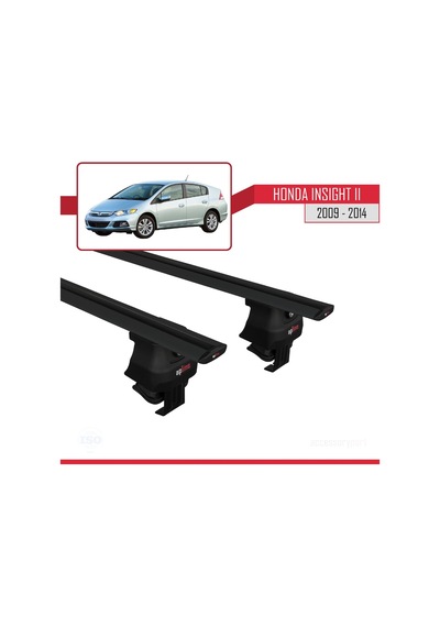 Honda Insight Iı 2009-2014 Arası İle Uyumlu Ace-4 Ara Atkı Tavan Barı Siyah