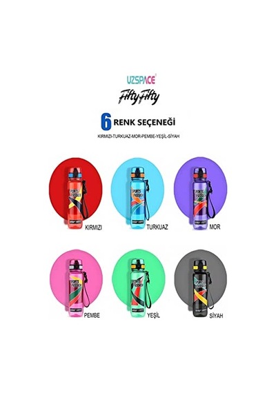 Sports Passion 500 Ml Tritan Su Matarası Kaydırmaz Tutma Özelliği Genel