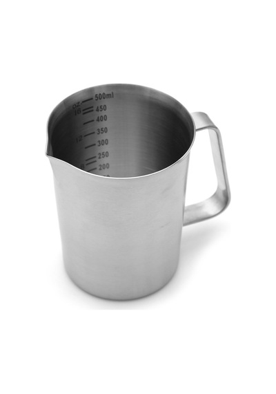 Borox Kulplu Paslanmaz Çelik Beher - Laboratuvar Beheri - 500Ml