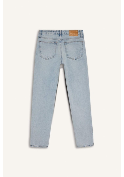 Defacto Slim Tapered Fit Dar Paça Jean Pantolon F2324ax25aunm39 Mavi-nm39