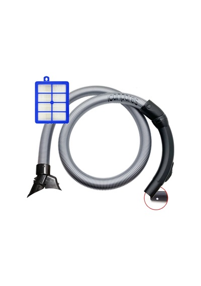 Philips Uyumlu Fc 9225 Marathon Süpürge Güçlü Hortumu Ve Hepa Filtresi
