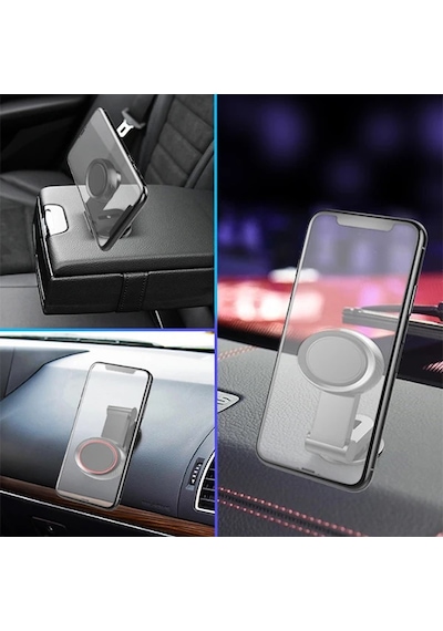 Ally Mıknatıslı Araç Telefon Tutucu Cam Ve Torpido Üstü- 5775