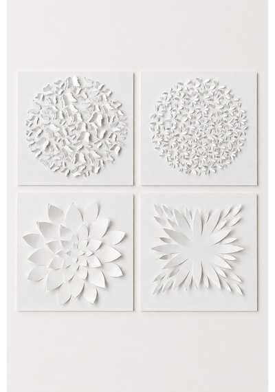 Aishaart Dıy Kit 4 Desenli Suluboya Sanat Seti