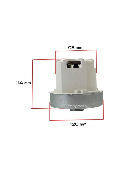 Elektrikli İle Uyumlu Süpürge Motoru Srv65 1600 W