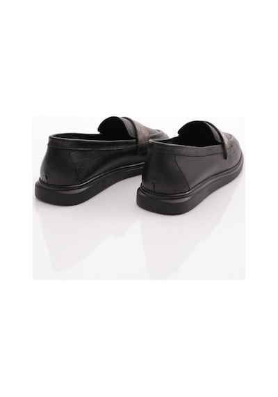 Dgn 981s Kadin Şeritli Loafer Ayakkabi 981S-2-R2119 Siyah