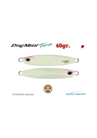 Duo Drag Metal Force Jig 60Gr. Pcc0509 Pink Head Glow