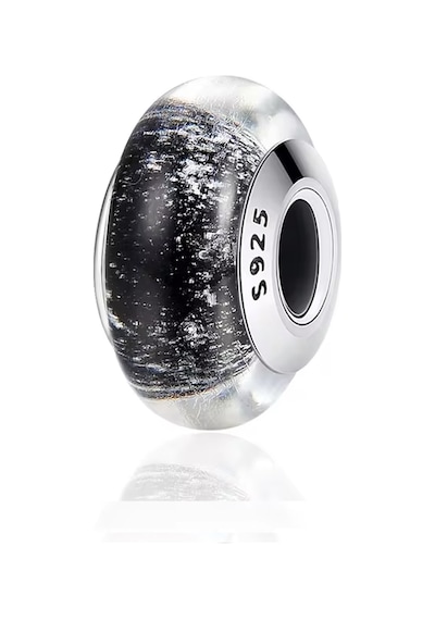 Fubena Siyah , Beyaz Murano Charm