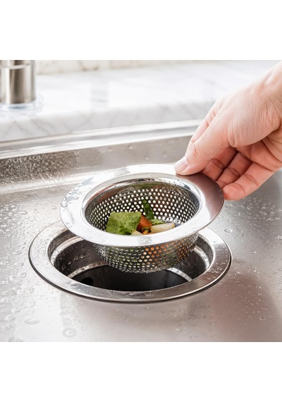 11.5 Cm Lavabo Gider Süzgeci Mutfak Evyesi Yemek Artığı Tutucu Filtre