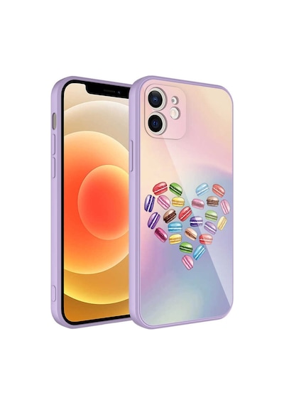 Apple Uyumlu iPhone 11 Kılıf Kamera Korumalı Desenli Sert Silikon Kapak