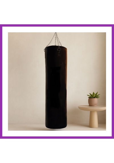 Bezos Boks Torbası 80x30 Cm Büyük - Zincirli Askılı, Kum Dolgulu Bty Çok Renkli