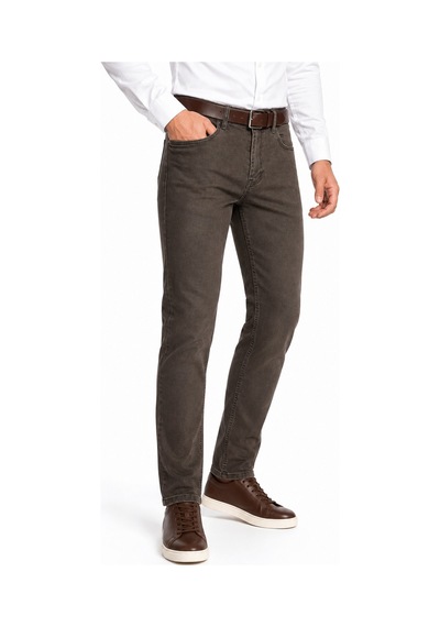 Locus Jeans Erkek Regular Fit Jeans Pantolon 320 Bgl-st05452 Kahverengi