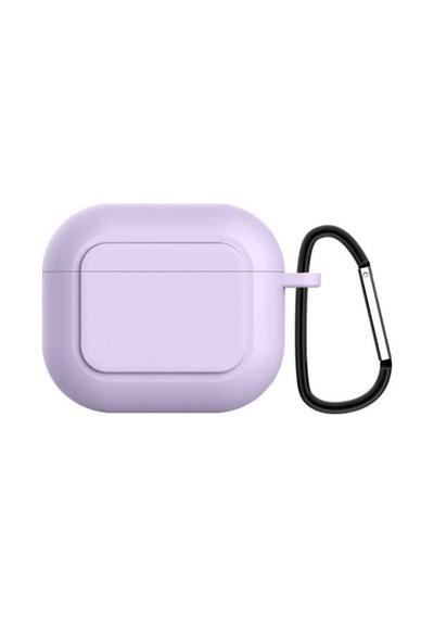 Apple AirPods Uyumlu 3. Nesil Kılıf Zore Airbag 23 Kılıf Lila