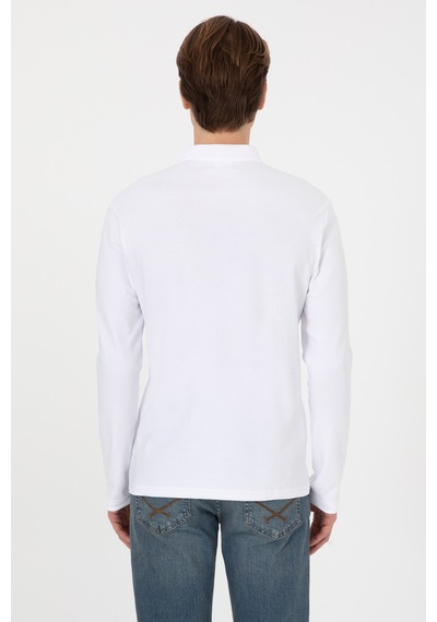 U.s. Polo Assn. Erkek Beyaz Sweatshirt 50307692-vr013 Beyaz