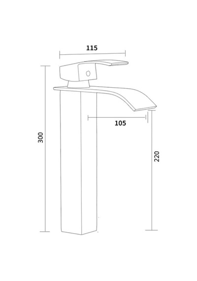 Rena Design Krom Çanak Lavabo Bataryası Oval Havza Model Uzun/yüksek Gümüş Gri Lavabo Musluğu Çift Girişli