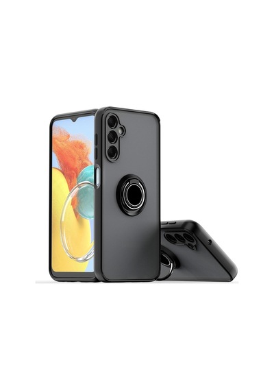 Adige Samsung Uyumlu Galaxy A17 Kılıf Montreal Yüzüklü Standlı Arkası Buğulu