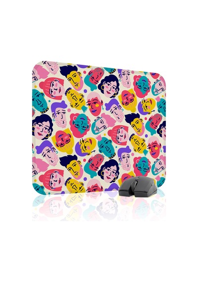 İllüstrasyon Kaymaz Dikişli Kauçuk Oyuncu Mousepad V5 - 48x40 Xl Gaming Mouse Pad Fare Altlığı