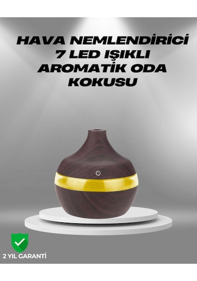 Northcity Aromaterapi Uyumlu 300 Ml Led Işıklı Oda Kokusu Difüzörü - Modern Tasarım Ve Nemlendirici