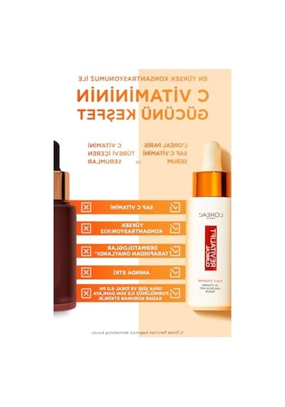 Aydınlatıcı Serum, %12 Saf C Vitamini İle Etkili