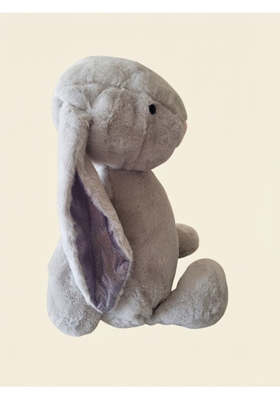 Peluş İlk Arkadaşım Tavşan 60 Cm Açık Gri