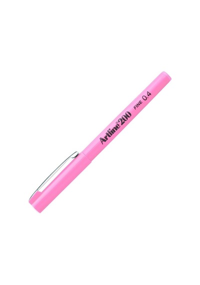 Artline 0.4 Mm Pembe 200 Fineliner Kalem