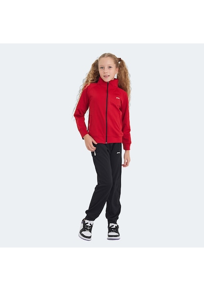 Slazenger NEXT IN Unisex Çocuk Eşofman Takımı Kırmızı