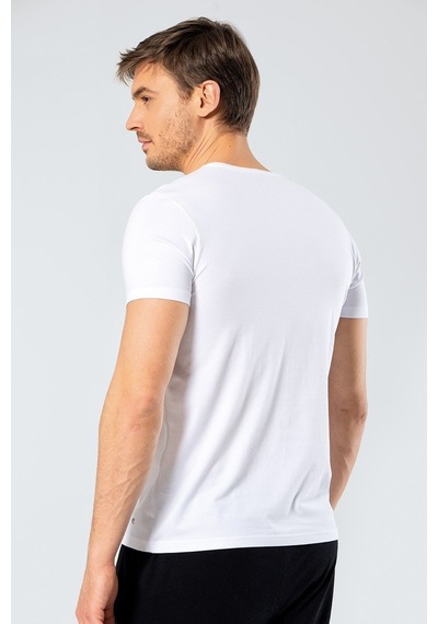 Cacharel Erkek Likralı V Yaka T-Shirt - 539848061