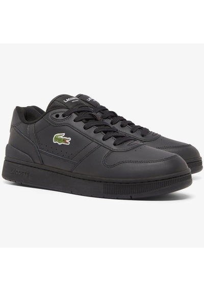 Lacoste T-clip Set 224 02 Leather Mens Sneaker Hakiki Deri Erkek Günlük Spor Ayakkabı Siyah