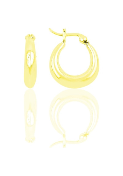 Gümüş 16 Mm Halka Küpe N11.32876