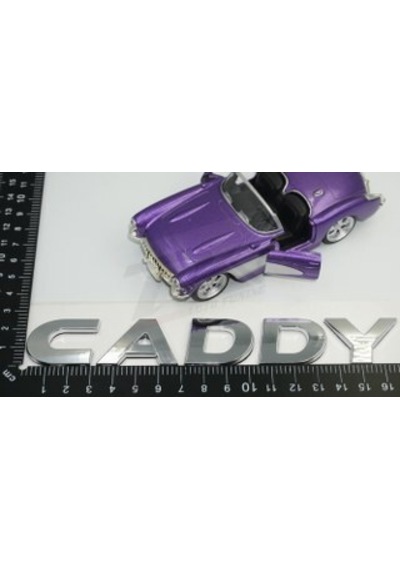 Volkswagen Caddy Bagaj Krom Abs 3M 3D Yazı Logo Amblem