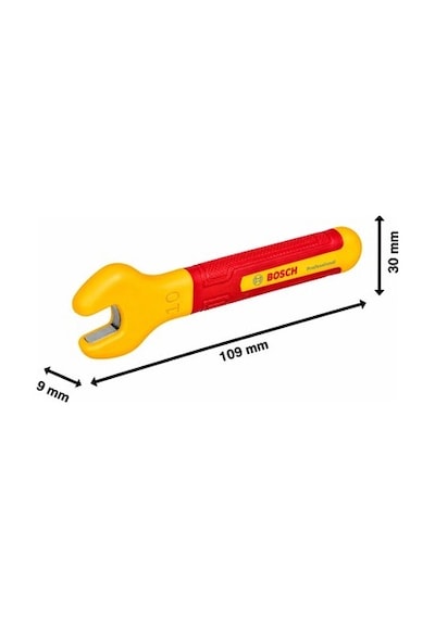 1000 Volt Çatal Ağız Çakma Anahtar 10mm