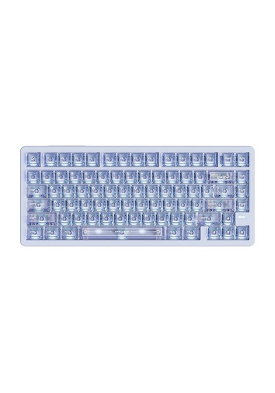 Vgn Neon75he Air 8k Hall Effect Rapid Trigger Manyetik Oyuncu Klavyesi Kablosuz-blue Frosted Transparent