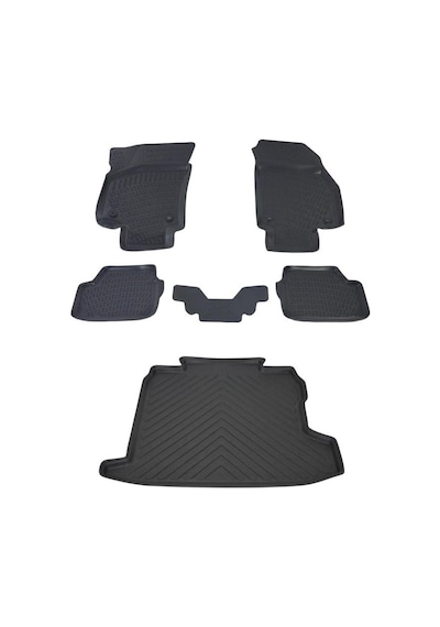 Astra H Sedan 2004-20015 Arası 4D Havuzlu Oto Paspas Ve Bagaj Set