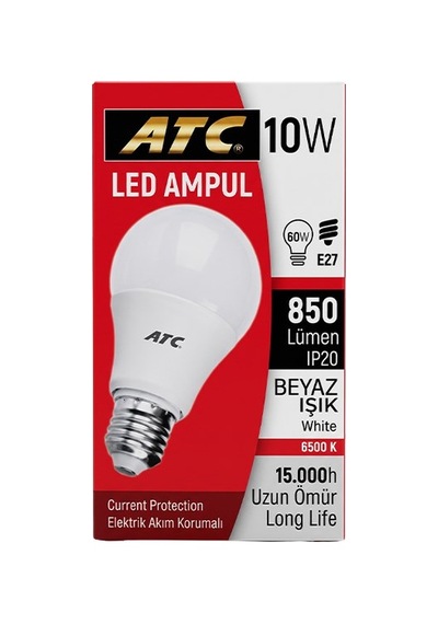Atc 10w 4lu Beyaz Led Ampul Diğer