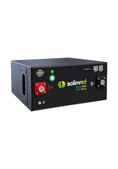 Solinved 25.6 V 100ah Efes Serisi Lifepo4 Akü