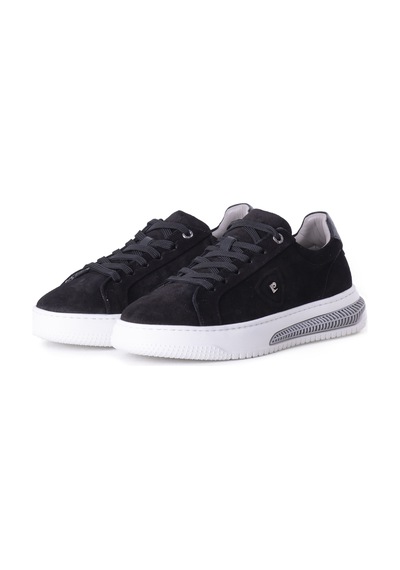 Pierre Cardin 335749 Erkek Günlük Sneaker Ayakkabı Siyah Süet Siyah