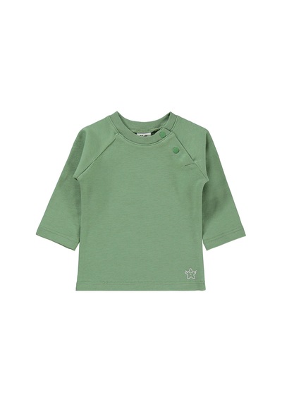 Civil Baby Yıldız Nakışlı 3-18 Ay Takım - Haki Soft Haki