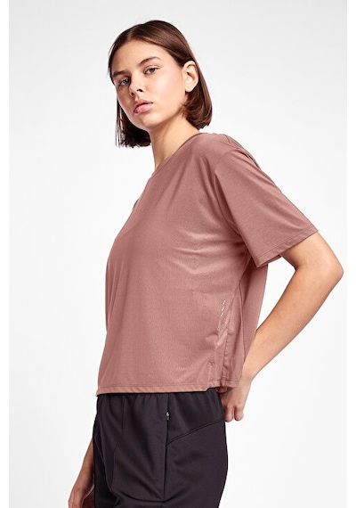 Lescon Kadın Antrenman Kısa Kol T-shirt 25b-2054 KIrmızı